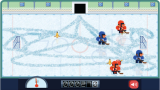 Illustration for article titled Google's Homepage Today Features A Terrific Little Ice Game